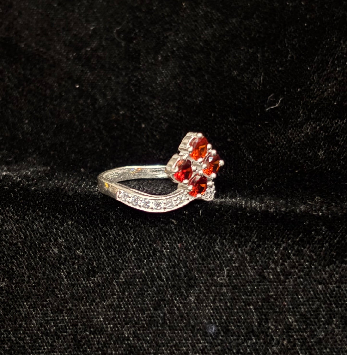 Antique Silver Ladies Ring