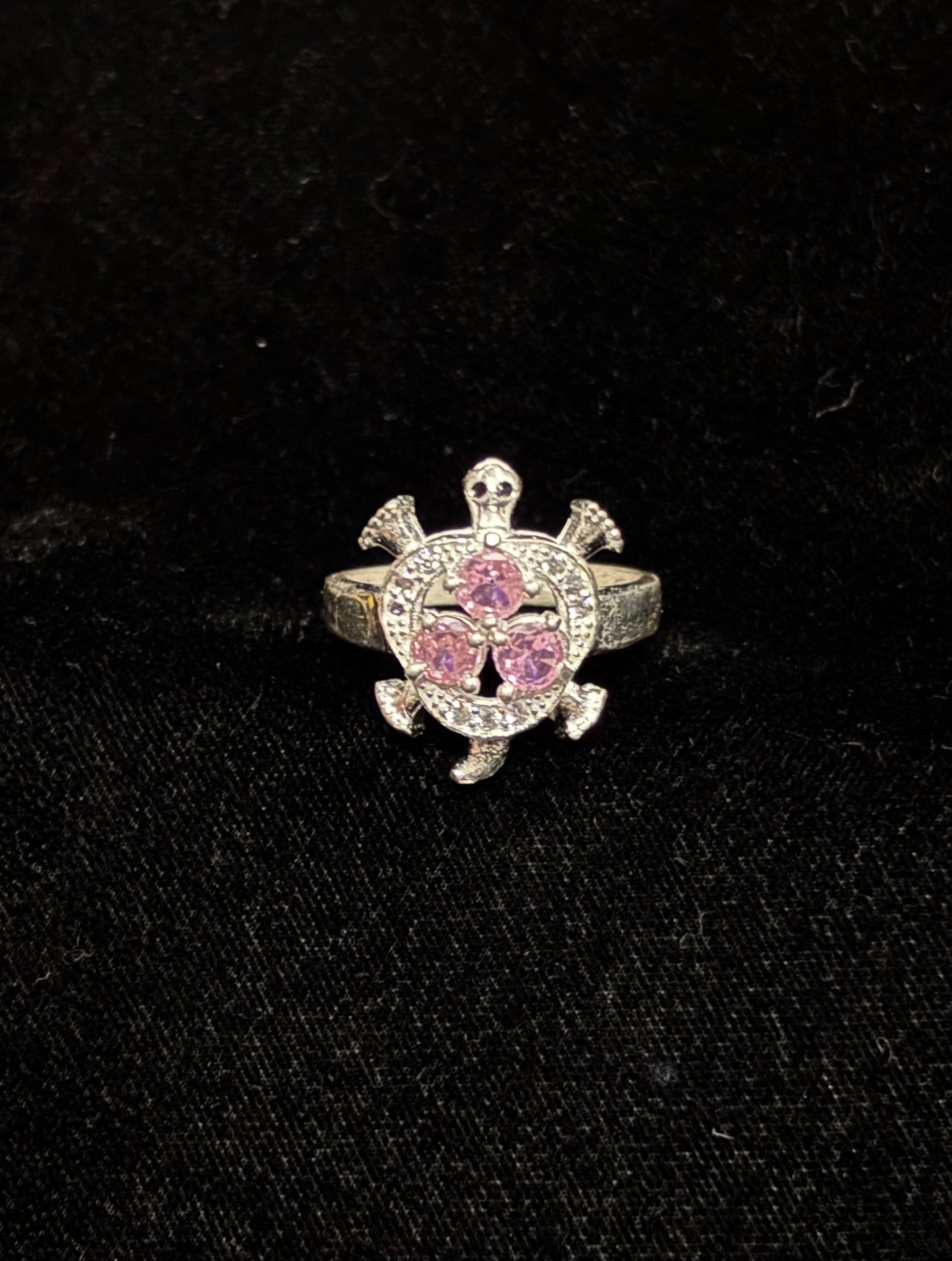 Sterling Silver Tortoise Ring