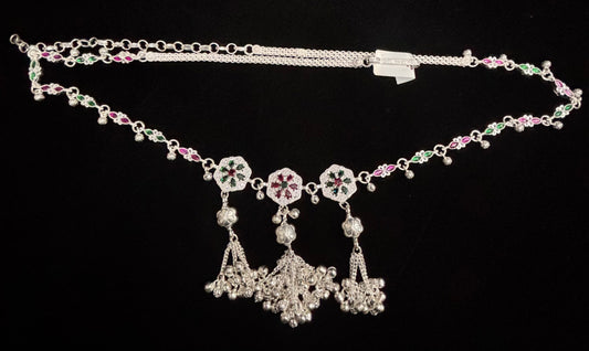 Antique Silver Full waist Belt Kardhani