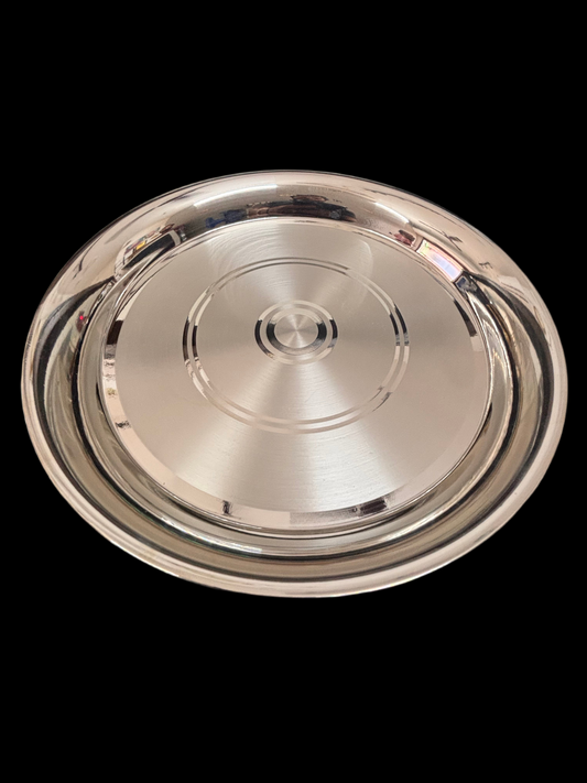 Silver Highly Polished Plate
