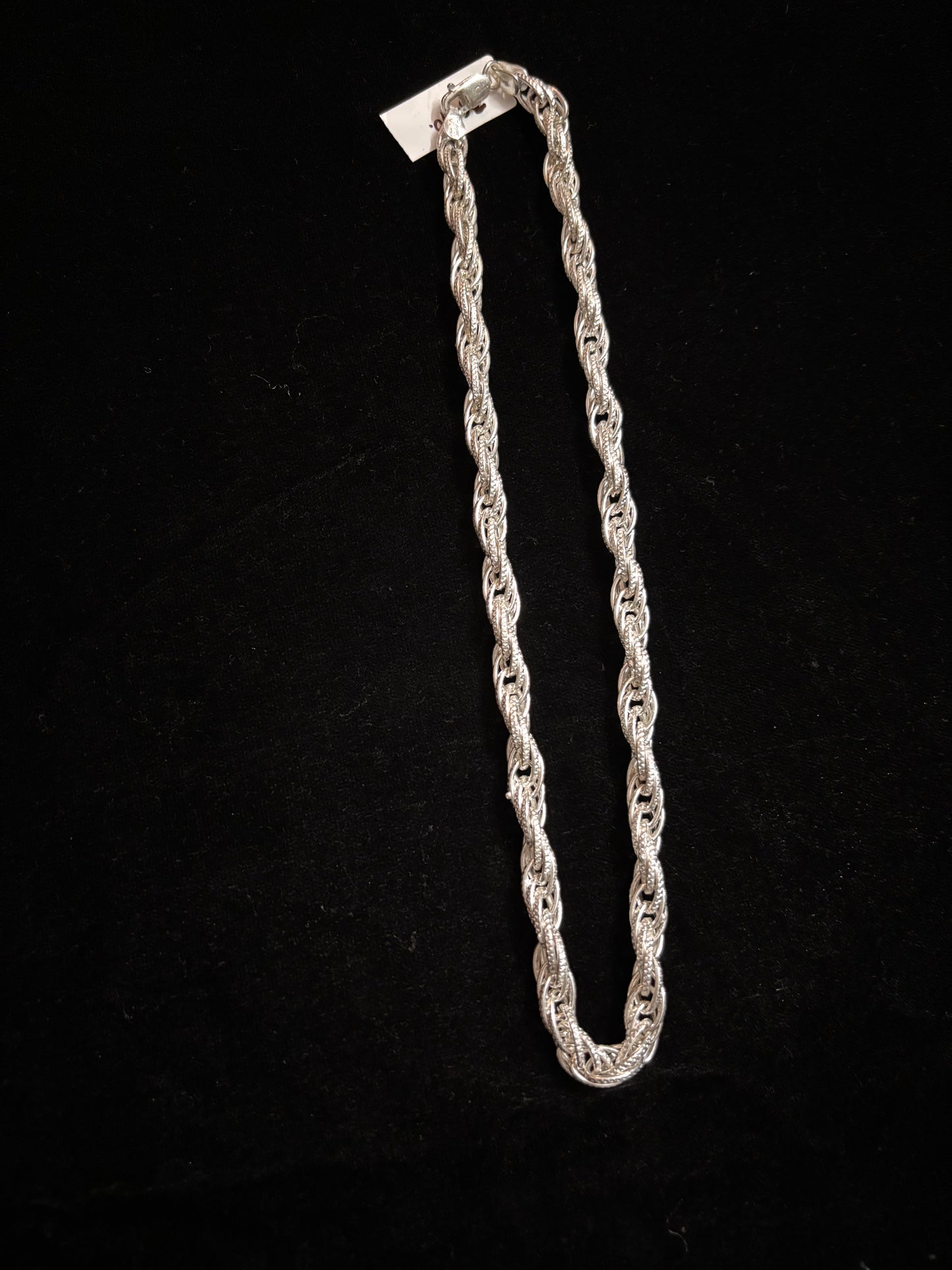 Antique Silver Handcrafted Chain