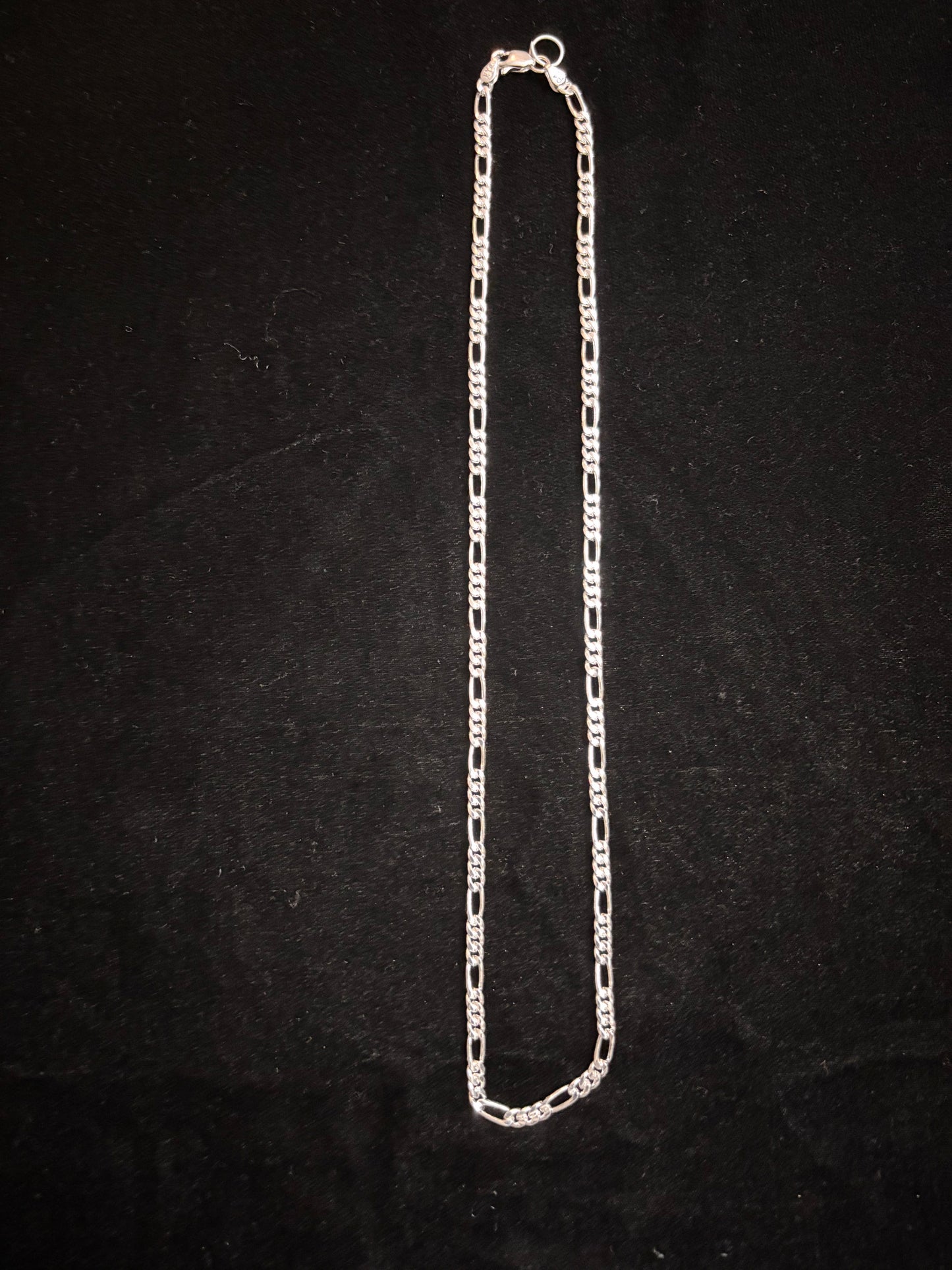Antique Silver Figaro Chain