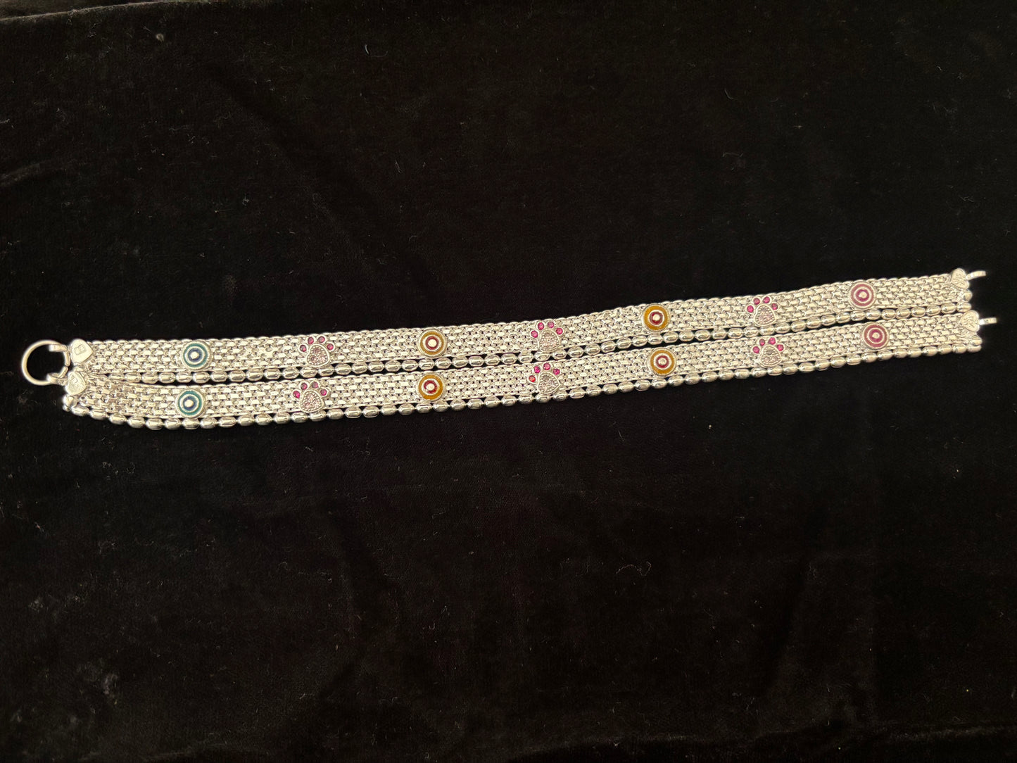 Royal Silver Anklets Payal