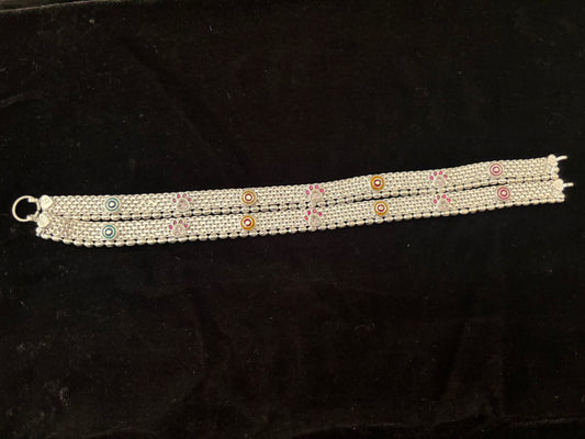 Royal Silver Anklets Payal