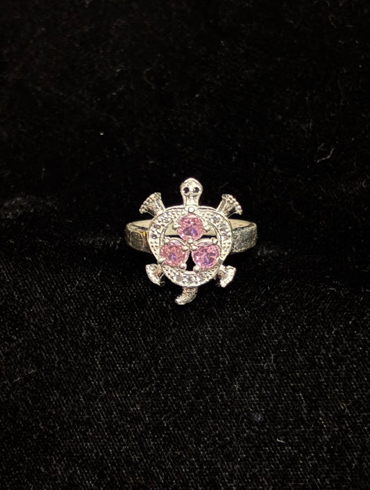 Sterling Silver Tortoise Ring