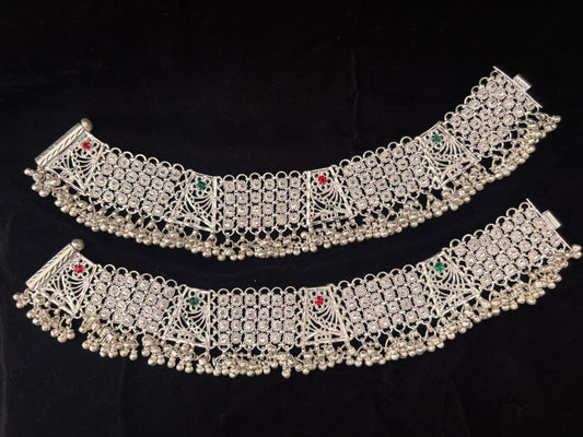 Laila Majnu Silver Anklet