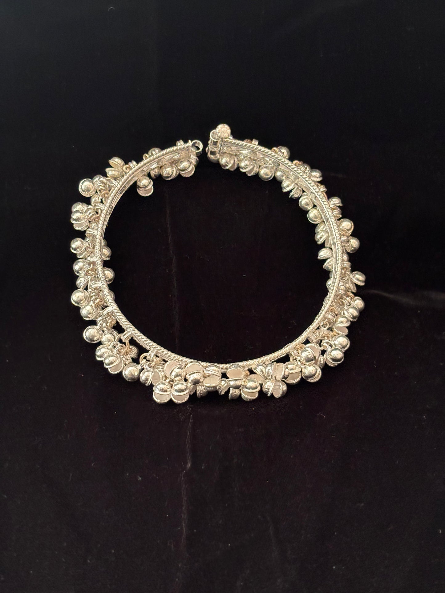 Vintage Silver Heavy Anklets